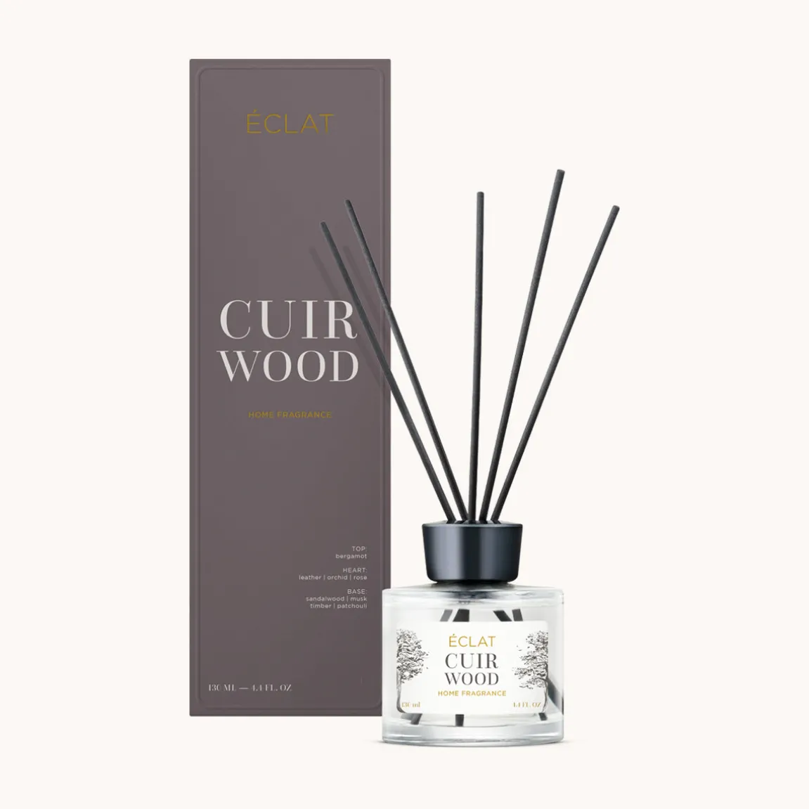 ÉCLAT Cuir Wood Raumduft Duftstäbchen