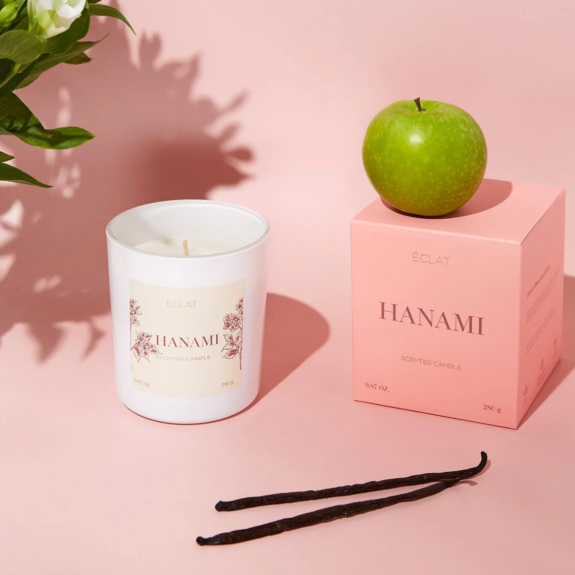 ÉCLAT Hanami Duftkerze aus Sojawachs