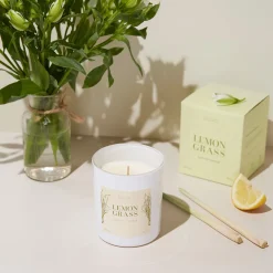 ÉCLAT Lemongrass Duftkerze aus Sojawachs