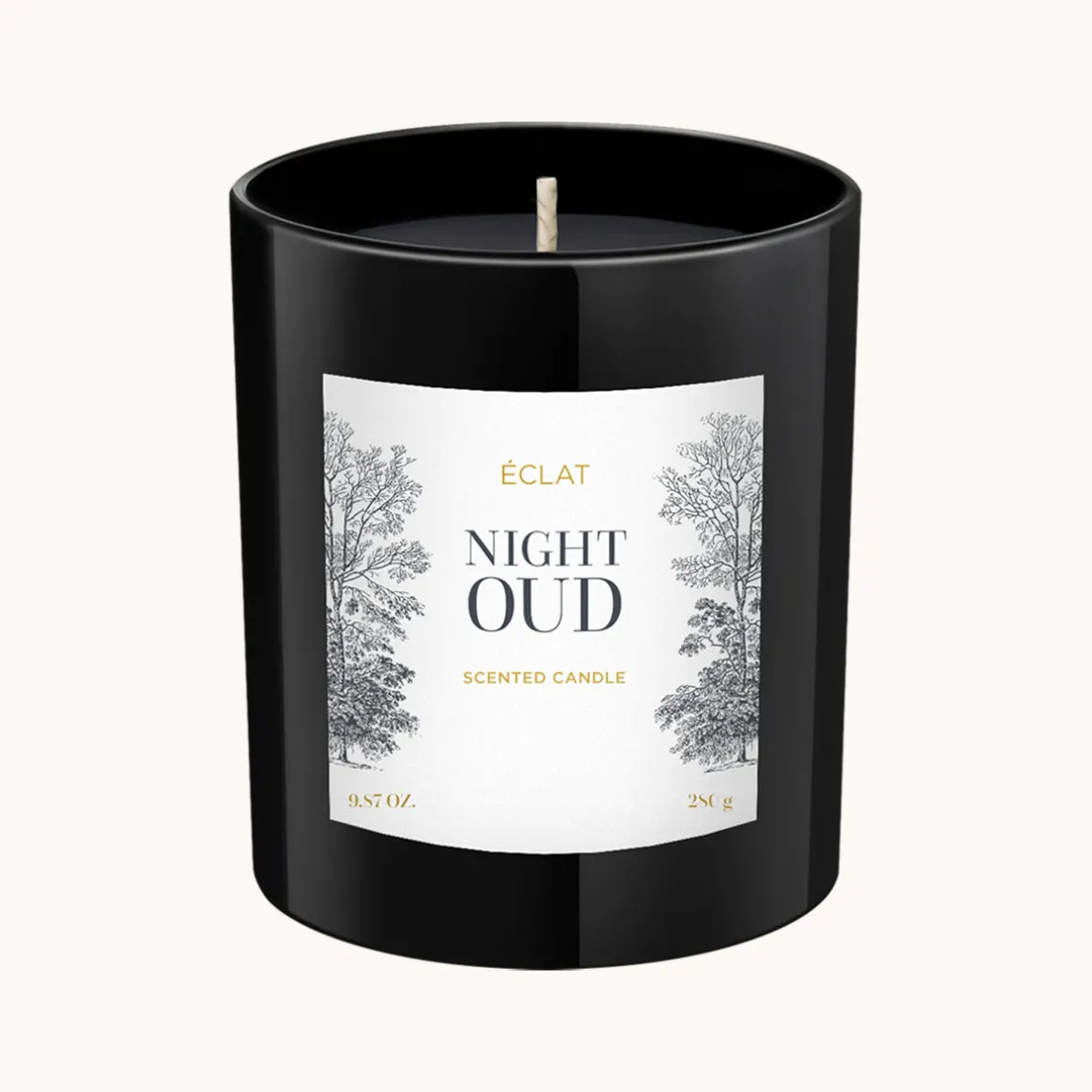 ÉCLAT Night Oud Duftkerze aus Sojawachs