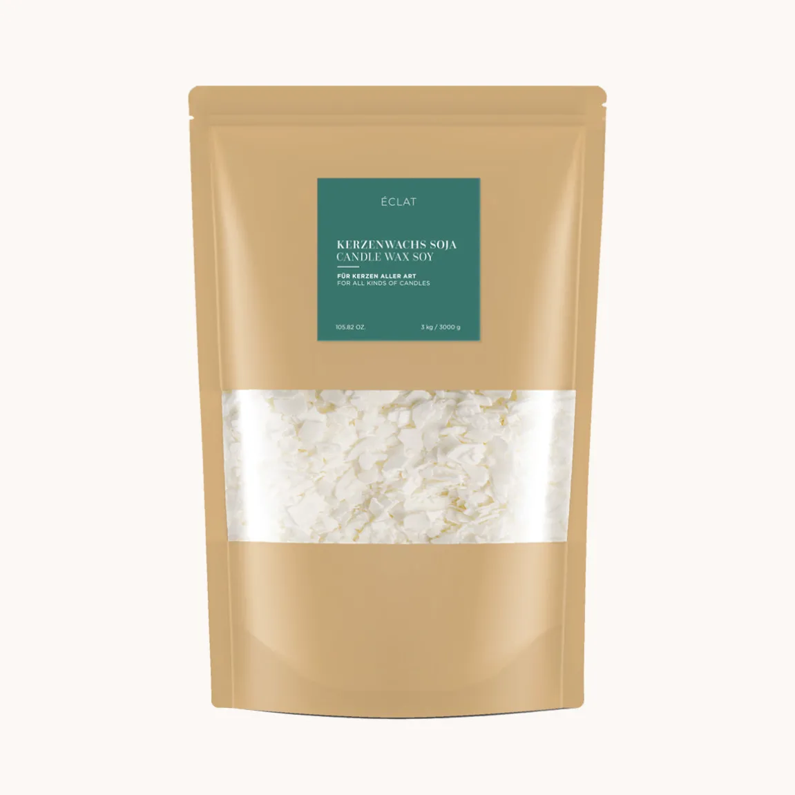 Natürliche Sojawachs Flocken (Kerzenwachs)